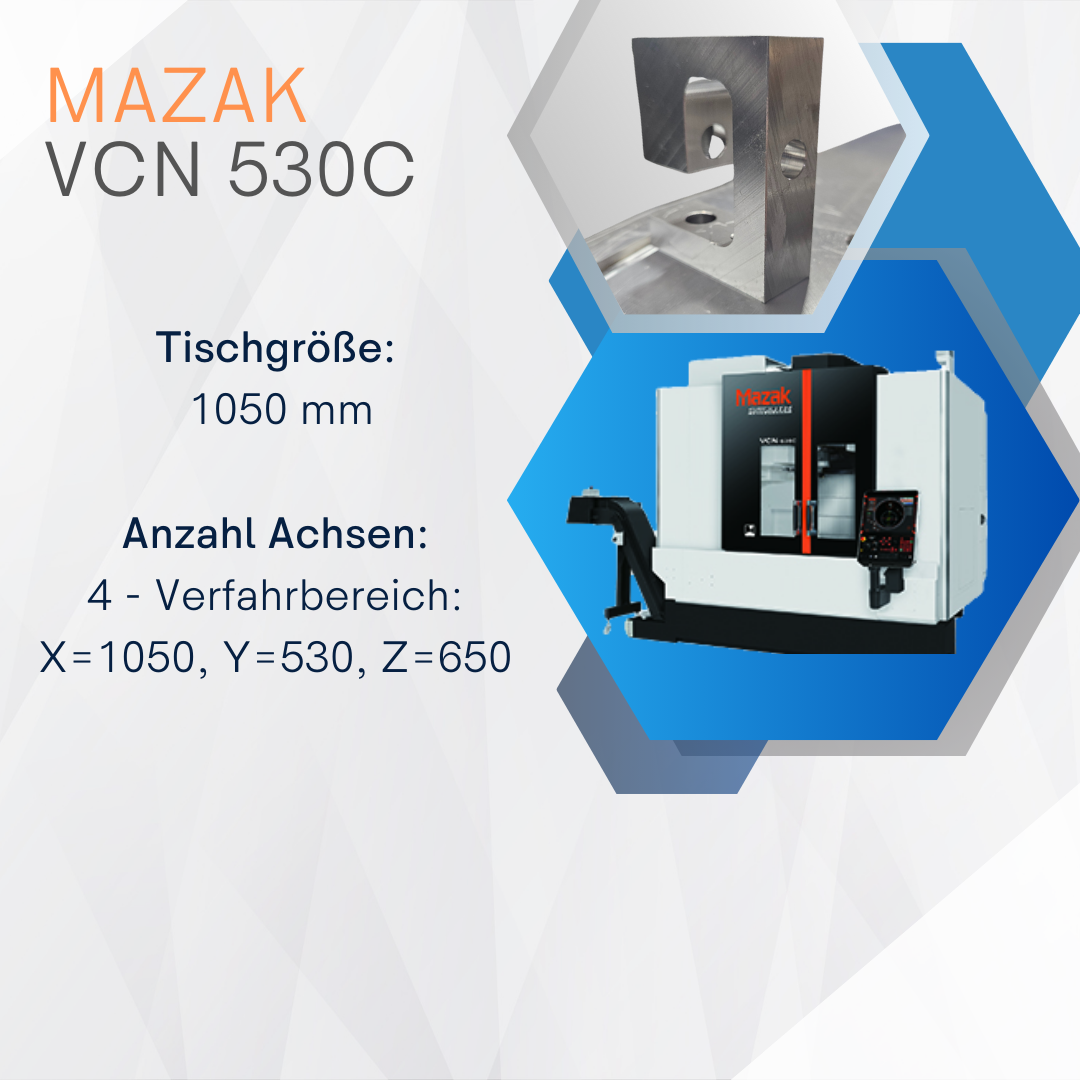 VCN 530C mit zusätzlicher 4. Achse